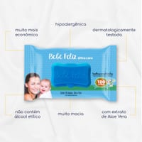 Toalh Umdcd Bebê Feliz 120un Ultra
