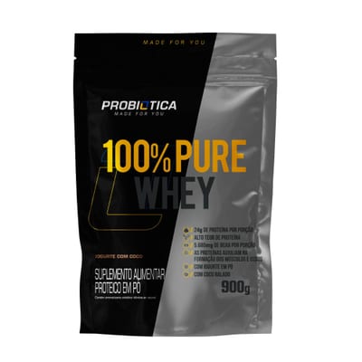 Whey 100% Purê Integralmedi 900 g Rf Baunilha