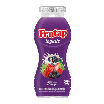 Iogurte Polpa Frutap 160 g Frutas Tropicai