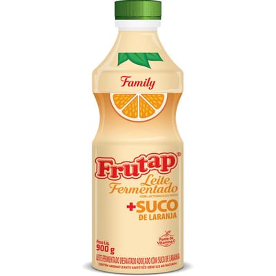 Leite Fermentado Frutap 800 g Family