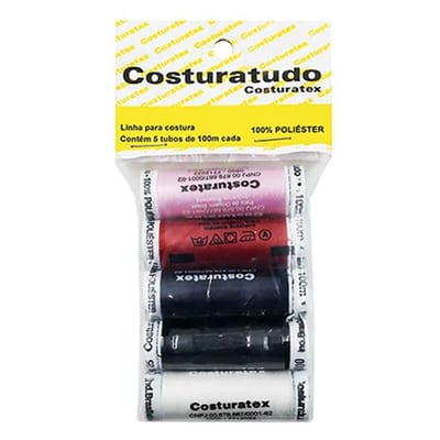 Conjunto Linhas Costura Raju c/ 10pc