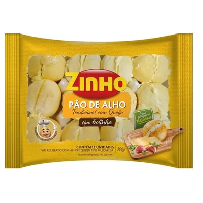 Pão de Alho Bag Reserva One 300 g Bolinha Tradicional