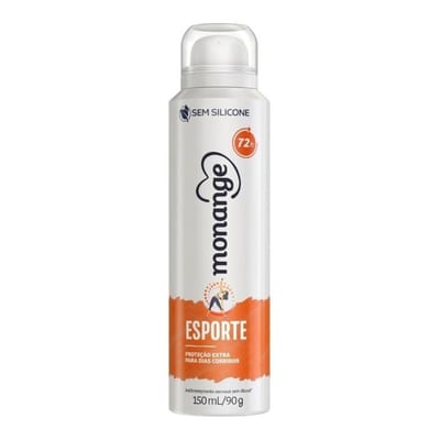 Desodorante Aerosol Monange 150 ml Esporte