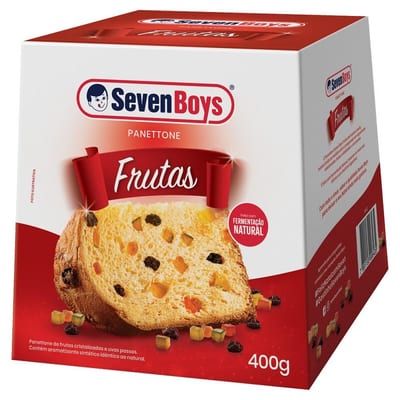 Panettone Seven Boys 400 g Frutas