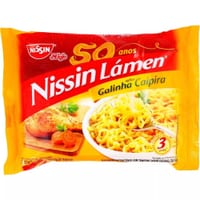 Macarrão Instantaneo Nissin 85 g Galinha Caipira
