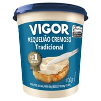 Requeijão Creme Vigor 400 g Tradicional