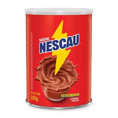 Achocolatado Pó Nescau 200 g Lata