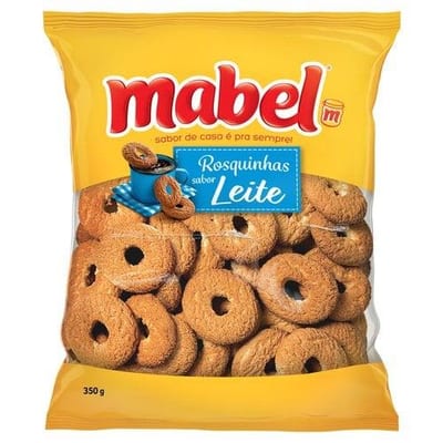 Rosquinhas Mabel 300 g Leite