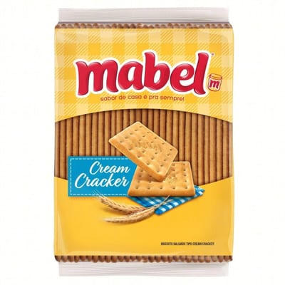 Biscoito Mabel 300 g Cream Cracker