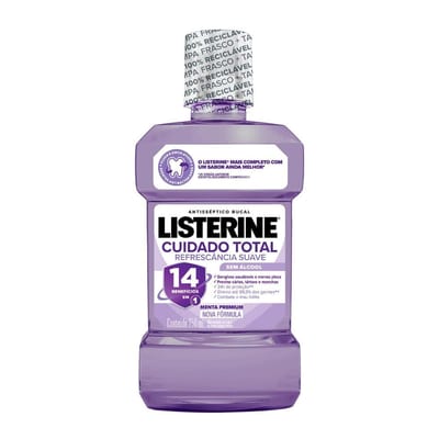 Enxgnt Bucal Listerine 250 ml Zero Melancia e Hort