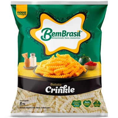 Batata Congelada Bem Brasil 400 g + Batata Tradicional