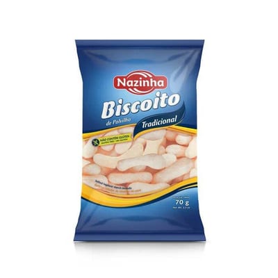 Biscoito de Polvilho Nina 100 g Tradicional