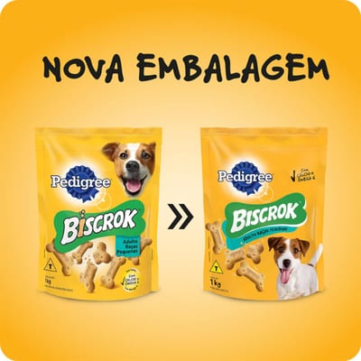 Biscoito Biscrok Pedigree Ad 150 g Racas Pequenas