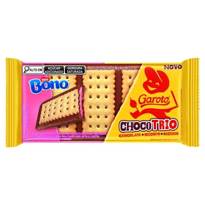 Chocolate Garoto Choco Trio 90 g Negresco