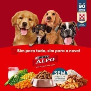 Ração Alpo Filhotes 1 kg Carne e Frang Crais e Vgts e L