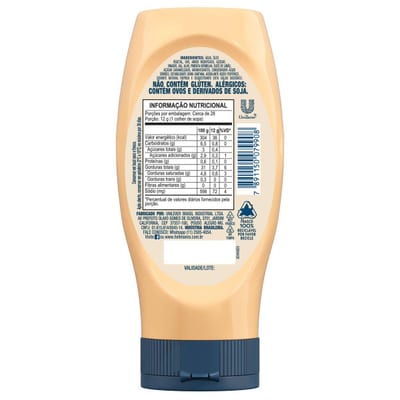 Maionese Hellmanns 335 g Apimentada