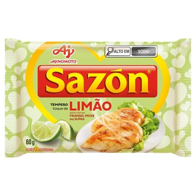 Tempero Sazon 40 g Amarelo