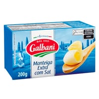 Manteiga Extra Galbani 200 g com Sal