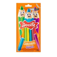 Bala Regaliz Docile Canudinho 70 g Aquarela