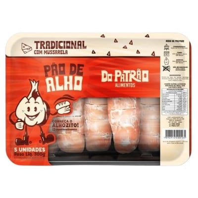Pão de Alho do Patrao 300 g