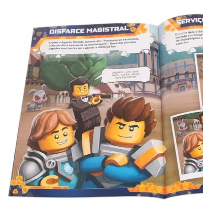 Livro Lego Nexo Knghts Clash Bum