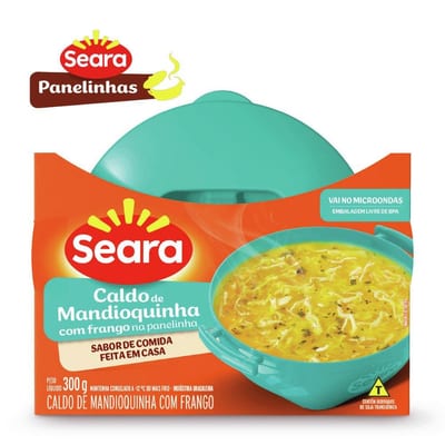Caldo Seara 300 g Mandioq com Frang