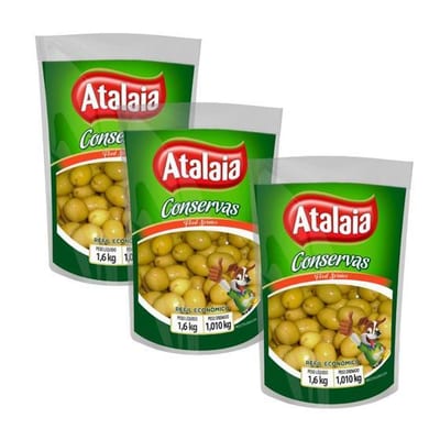 Azeitona Verde Atalaia 150 g com C Sc