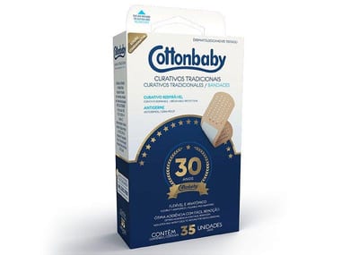 Curativo Cottonbaby c/ 35 un