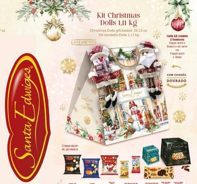 Kit Chrstms Dolls Santa Edwgs