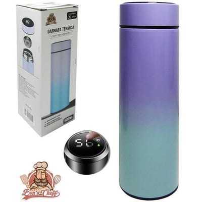 Garrafa Trmc Inox 500 ml com Trmmtr Dgtl