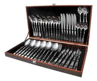 Cnjnt de Tlhrs / Fqr Inox c/ 24 Pcs