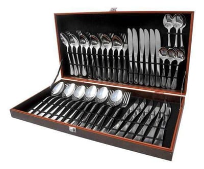 Cnjnt de Tlhrs / Fqr Inox c/ 24 Pcs