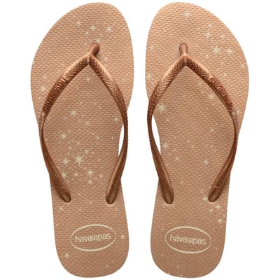 Sandalia Havaianas Slim Animals Bege 37/38