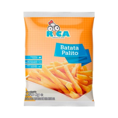 Batata Palito Rico 2 kg Belgica