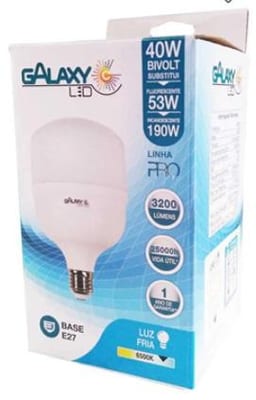 Lmpd Glxy Led Bulbo 40 W 6500k e-27