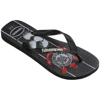 Sandalia Havaianas Top Times Corinthians 41