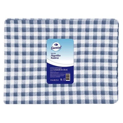 Saco Algodao Xadrez Avanco 40x65