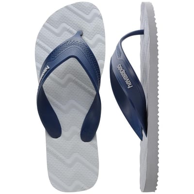 Sandalia Havaianas Ad Track Waves Branco 45/46