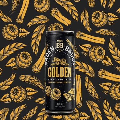 Cerveja Baden Baden Gldn 350 ml Cnl