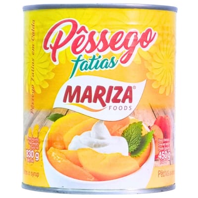 Pêssego em Calda Mariza 450 g