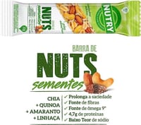 Barra de Cereal Nuts Nutry 25g Nuts Classica