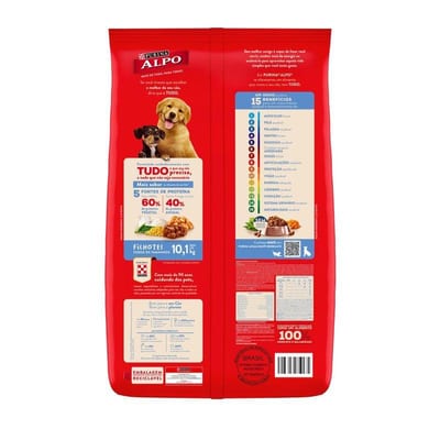 Ração Prn Alpo Flhts 10,1 kg Crn,
