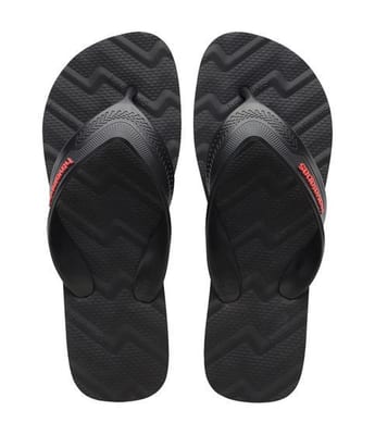 Sandalia Havaianas Ad Track Waves Preto 39/40