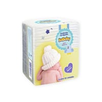 Algodao Isababy Quadrado c/ 50 un
