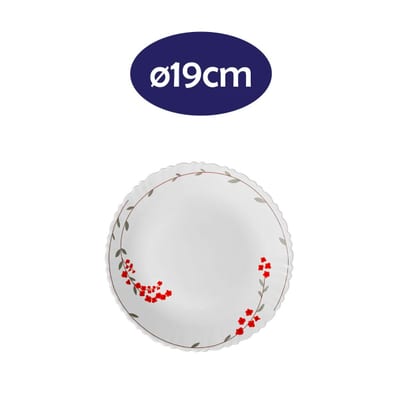 Conj Sobremesa Opal Decorado 7 Pc