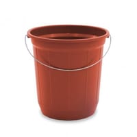 Balde Plasnew 7,4 L Preto Alca Metal