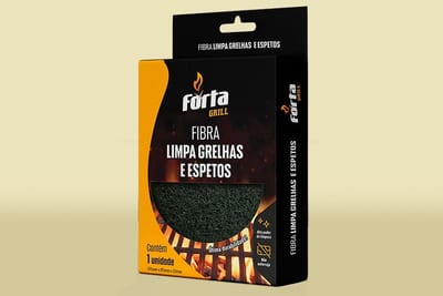 Fibra Limpa Grelha Aromasil Grill