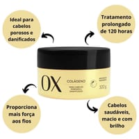 Mascara de Tratamento Ox 300 g Colageno