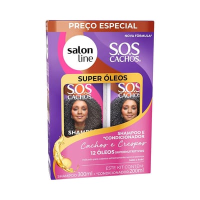 Kit Salon Line Sh 300 ml + Cond 300 ml Hidra Hialuroni