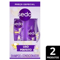Kit Seda Shmp 300 ml + Cndcndr 190 ml Clgn e Vtmn C